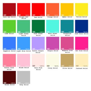 Solid Acrylic Swatch Pack – My Little Acrylic Shop